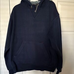 Raw Blue Collective Heavyweight Navy Blue Men's Hoodie Size XL